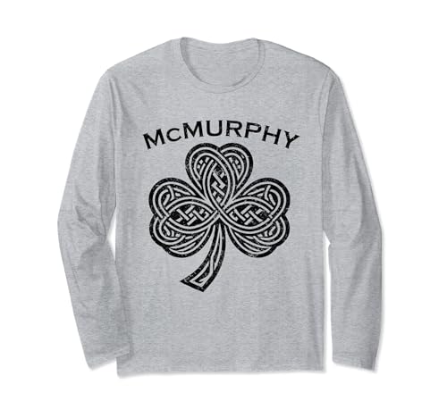 McMurphy Family Last Name Irish Ireland Celtic Manga Larga
