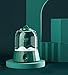 WWWL Humidificador retro inalámbrico humidificador de aire USB portátil aroma difusor 2000 mAh batería recargable aceite esencial humidificador con lámpara verde