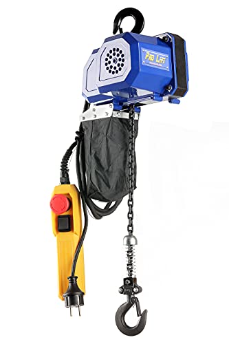 Pro-Lift-Werkzeuge Polipasto eléctrico de cadena 150 kg, 3 m, altura de elevación 230 V, cabrestante eléctrico