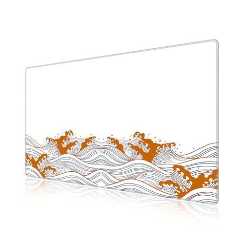 Tapis de souris large LL-COEUR Vague Gaming XXL 600x400mm pour bureau