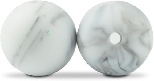 Miniatura 7 de Cuentas de silicona  100 cuentas redondas de 0.354in, kits de manualidades para adultos, kit de fabricación de joyas, cuentas multicolor para