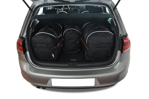 KJUST Kofferraumtaschen 4 stk kompatibel mit VW GOLF SPORTSVAN VII 2013-2020