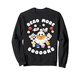 Photo Gallery groovy halloween teacher leggi di più libri ghost t-shirt! felpa Photo Gallery groovy halloween teacher leggi di più libri ghost t-shirt! felpa