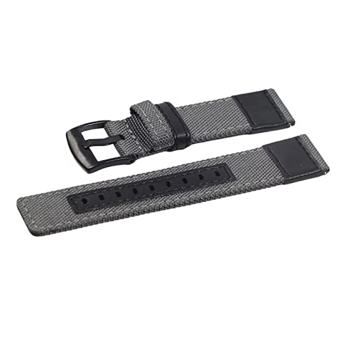 Bracelet de montre d'épissage en nylon et cuir de style haut de gamme