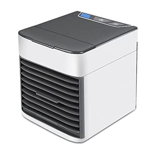 Aire Acondicionado PortáTil Aire Acondicionado, Ventilador Enfriador De Aire, Ventilador De Refrigeración Por Agua, Aire Acondicionado Portátil Móvil For Habitación, Escritorio De Oficina FáCil De Usa