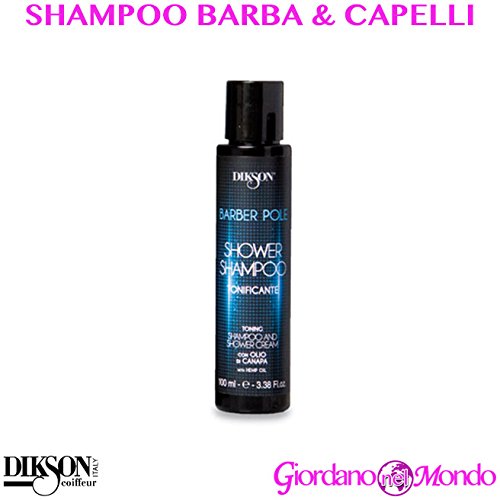 DIKSON BARBER POLE CHAMPÚ SHOWER 100 ml (TONIFICANTE)