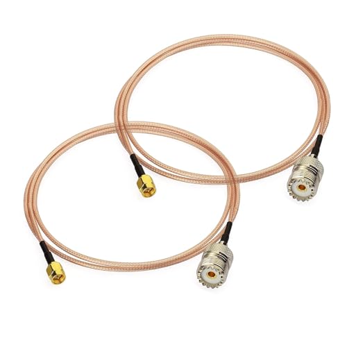 Pigtail SMA mâle vers SO239 femelle câble coaxial RG316 antenne portative radio amateur vhf