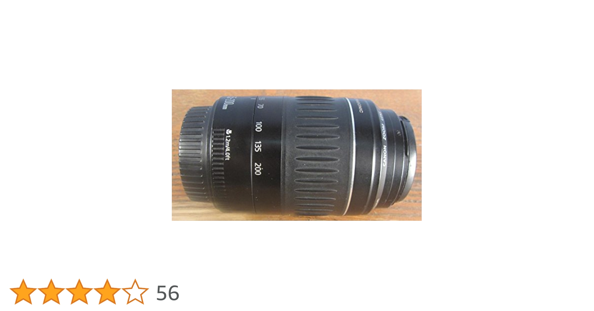 Canon EF 55-200mm f/4.5-5.6 II USM Telephoto Lens for Canon