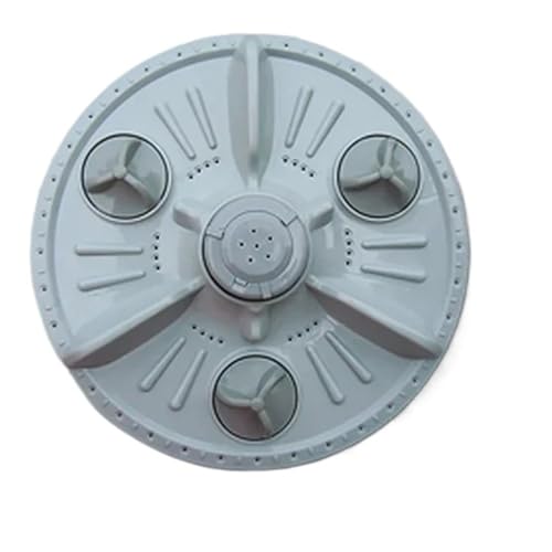 Chasis De Hoja De Agua Con Plato Giratorio for Lavadora Automática, Compatible Con Turbo, Compatible Con XQB, Accesorios De Ruleta De Ondas De Serie Universal, 32,5x5cm, 11 Dientes
