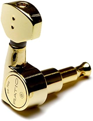Graph Tech Ratio Machine Heads Electric Guitar 6 Inline Mini C 2-Pin PRN-2721-G0