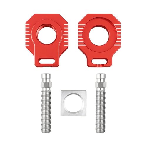 Bloques de eje trasero GasGas EC 125-300 en aluminio anodizado para un ajuste de cadena premium 5