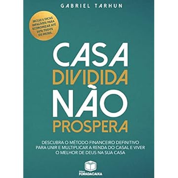 Capa do livro CASA DIVIDIDA NÃO PROSPERA