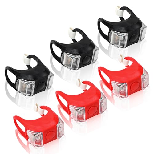 BIKIL luci bici led 6400Ah Ricaricabili USB C Luce Bici Anteriore e