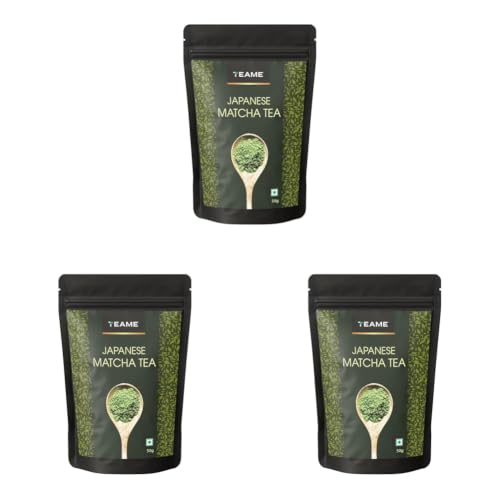 Image of TE-A-ME Culinary Grade Matcha Tea Powder 50g | Japanese Matcha Green Tea Powder | Sourced from Japan | Smooth Taste | 33 Servings | For Lattes, Hot & Cold Drinks, Smoothies & Recipes (Pack of 3)