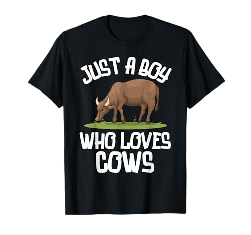 Divertido diseño de vaca para hombres y niños, vaca, agricultor, ganado, animal Camiseta