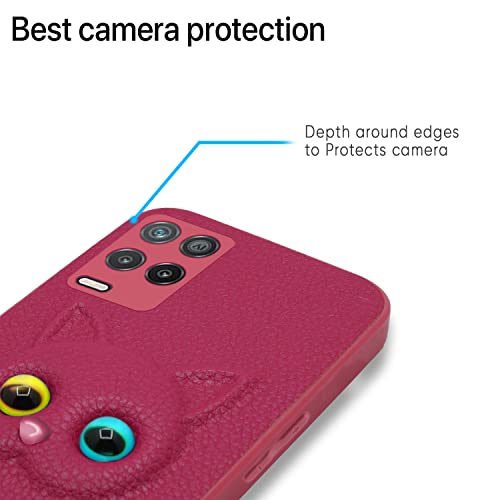 Pikkme Realme 8 5G Pink Cat TPU Case - Image 7