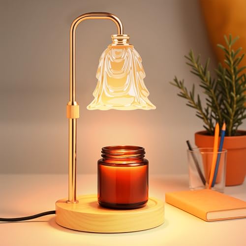 EPIMA Candle Warmer Lamp with Timer and Dimmer, Electric Wax