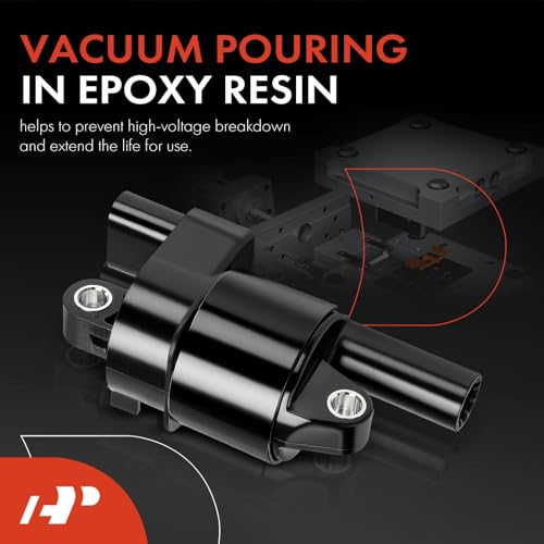 A-Premium Ignition coil Pack Compatible with Chevrolet Silverado 1500/Corvette 2014-2019, Tahoe/Suburban 2015-2019, Camaro & GMC Sierra 1500 2014-2019, Yukon & Cadillac Escalade, CTS Set of 8 by A-Premium - Used condition - Image 3