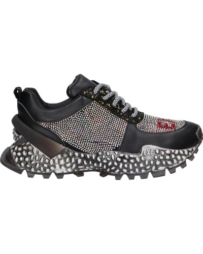 EXE Deportivas Sy-670 Leather Black 39 para Mujer