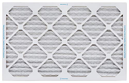 Aerostar 20x30x1 MERV 13 Pleated Air Filter, AC Furnace Air Filter, 6 Pack (Actual Size: 19 3/4" x 29 3/4" x 3/4")