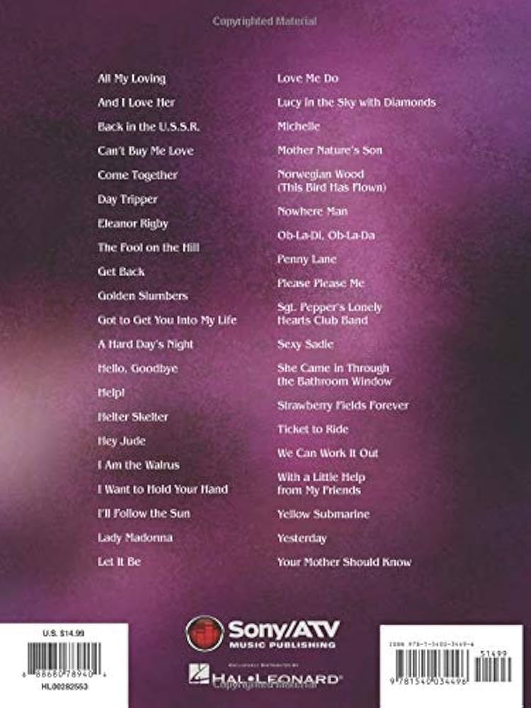 Amazon | Songs of the Beatles (E-z Play Today, 6) | Beatles