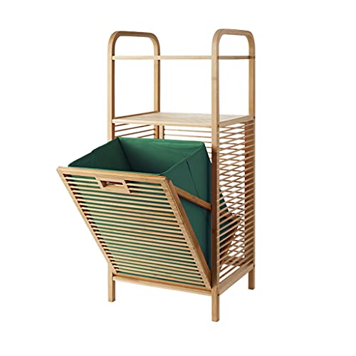 Paniers à linge pour salle de bain et étagère de sol avec tiroirs empilables