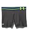 Under Armour Women's HeatGear Armour Shorty, Carbon Heather (098), X-Large