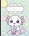 Pastel Axolotl Boba Composition Notebook: Kawaii bubble tea wide ruled journal for girls — cute axolotl aesthetic school notebook for writing, notes, or sketching