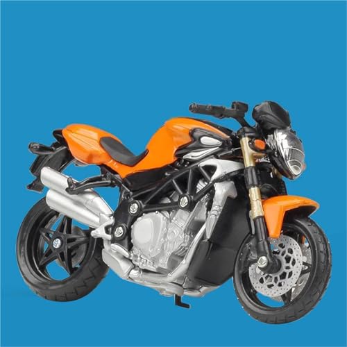 Miniature moto MV Agusta Brutale S en métal injecté 1/18 de haute qualité
