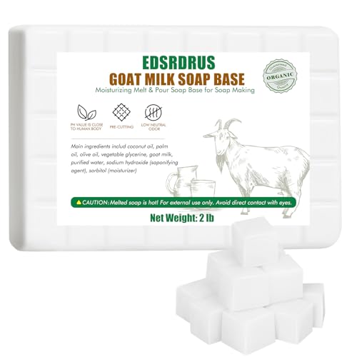 EDSRDRUS 2lb Scent Soap Base DIY Handmade with...