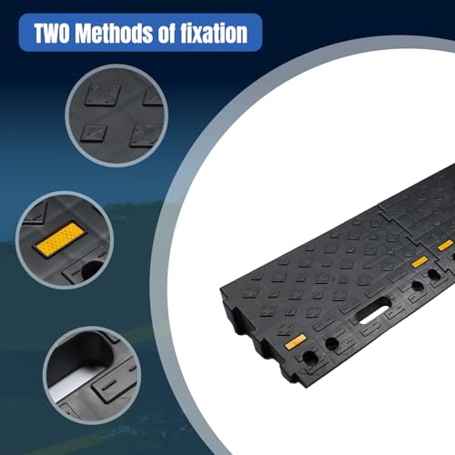 Rampas portátiles de plástico Nilight para bordillo, 2 unidades miniatura 4