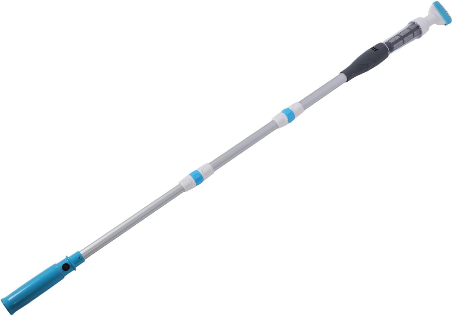Pool Handheld Vacuum Cleaner Retractable Adjustable for Pool Types Cordless Lightweight Strong Suction for Quick Debris Removal