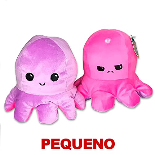 Pelúcia Humor Polvo [Rosa/Preto] - K1923