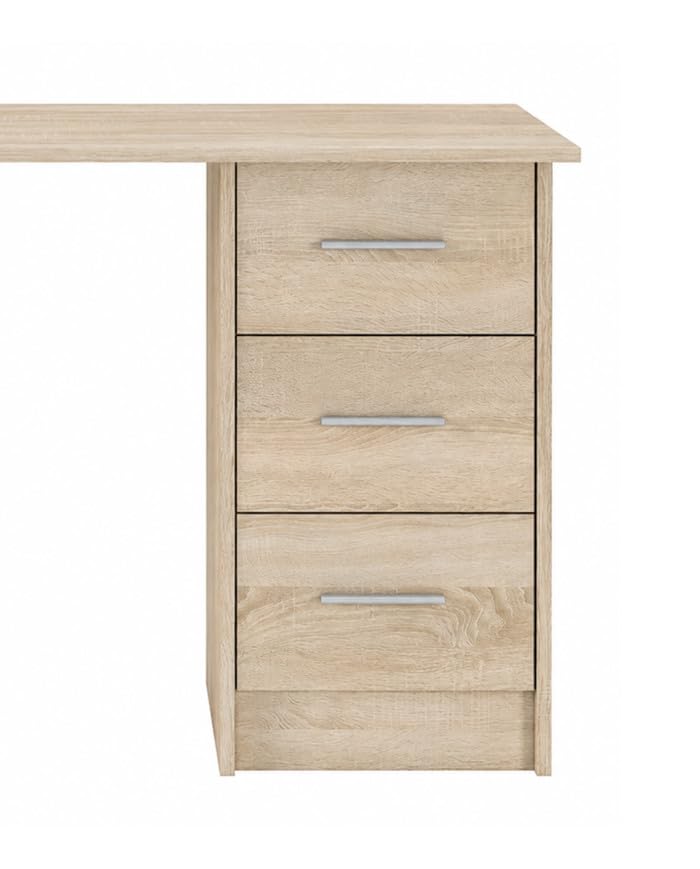 Home Heavenly® Mesa de Escritorio Deski, Color Roble Sonoma