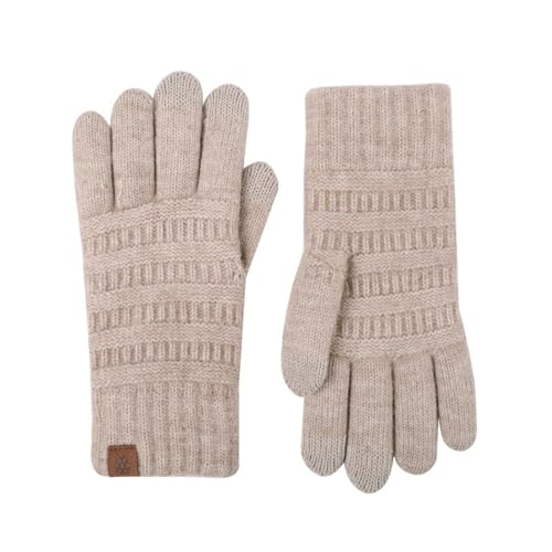 Gants tricotés écran tactile pour protéger vos enfants du froid