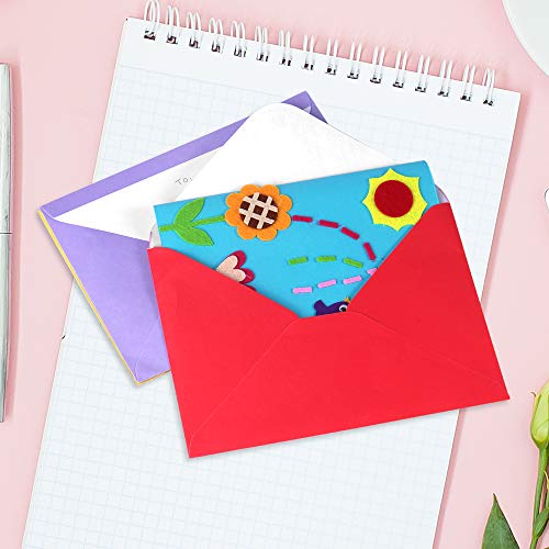 Hicdaw Kids Greeting Card Making Kit, 9Pcs Card Making Kits For Kids Thank You Card Kit Diy Handmade Card Making Supplies Art Crafts Crafty Set Teacher's Day Gifts #TOP5