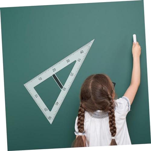 Règle triangulaire magnétique ABS pour cours de physique et géométrie - 4