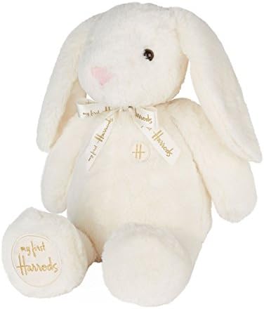 Amazon ハロッズ Harrods 正規品 ファーストベア My First Bunny マイファースト ぬいぐるみ テディベア 新生児 パイル ベロア 1 My First Bunny ぬいぐるみ おもちゃ