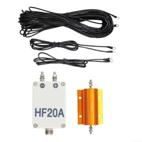 Antena dipolo de onda corta de 1,5-30 MHz con balun exterior y filtro para estación QRP