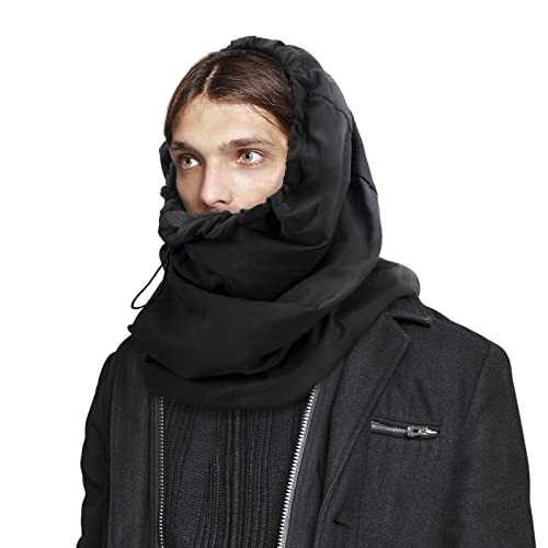 Rainproof Warmer Hooded Scarf Hat For Women Men Windproof Neck Scarf Winter Gear for Skiing ｜Outdoor Jogging2