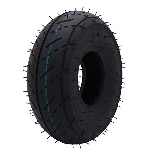 AnXin 3.00-4 schlauchlose Vakuumreifen für Razor E300 Scooter, Pocket Rocket, Motorrad, Utility Dolly, Sackkarre, 3,00 x 4 Reifen