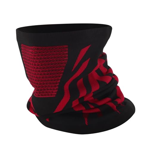 VekAuto Media Mascarilla De Nylon Tipo Panal Cubre Cara Caliente Transpirable Roja 1 Pc