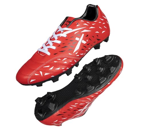 Image of Vector X Titan Football Shoes for Mens| Faux Leather Upper with PVC Sole | Sports and Athletic Footwear Comfortable Football Shoes /Football Studs