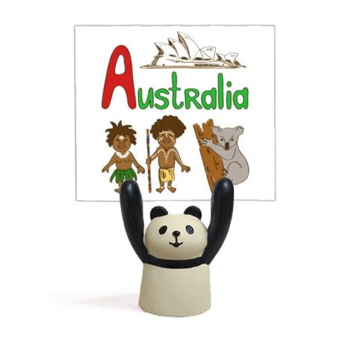 Porte-mémo de bureau panda | Décoration mignonne pour chambre d'enfant