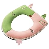 Material: Estas fundas para asiento de inodoro están hechas de algodón de punto, altamente elástico, suave, cálido, transpirable, cómodo, agradable al tacto, higiénico y duradero. Se recomienda lavar a mano.