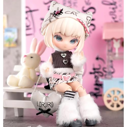 Muñeca articulada CALEMBOU BJD 15cm Blind Box miniatura 6