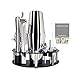 Shakery do Koktajli Koktajl Shaker Zestaw Boston Bartender Kit z Stojakiem Ze Stali Nierdzewnej Koktajl Shaker Profesjonalne Home Bar Narzędzia Pile Shakerów do Koktajli (Color : 11Pc750600ml Rack)