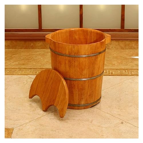 Bañera de madera para pies multicolor
