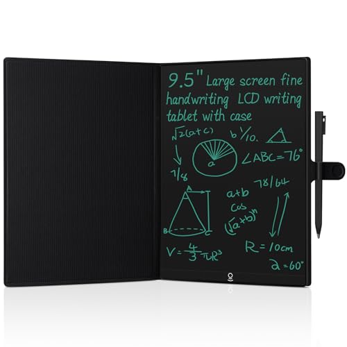 Image of LCD Writing Tablet for Adult: 9.5 Inch with Cover Case Full Screen Reusable Digital Notepad Portable