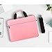 jooeer Laptop Sleeve Case 13 14 15 Inch for 13-14" Chromebook Notebook 15" MacBook Air Pro M2 M1 Surface Laptop 3/4/5, Protective Waterproof Padded Shoulder Bag with Strap Handle, Pink